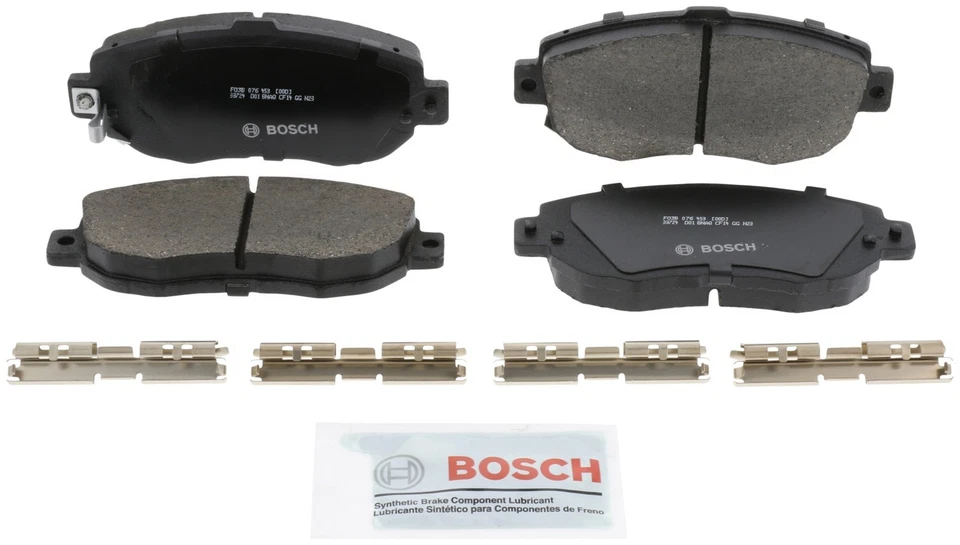 Bosch QuietCast Ceramic Brake Pad and Rotor Kit For 01-10 Lexus SC430 GS300 Foto 2 de 4