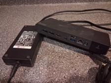 Dell WD19TBS Thunderbolt 3 USB-C Docking Station with 180W Power Adapter