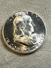 1955 Franklin Half Dollar, Mint Luster MS BU UNC High Grade Nice Coin See 7762