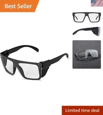 UV400 Transition Photochromic Safety Glases Light to Dark Grey Lens ANSI Z87 ...