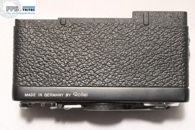 Rollei 35-Rückwand, schwarz, ''Made in Germany''
