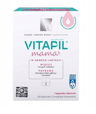 VITAPIL MAMA 60 Tab. Haarausfall während der Stillzeit, eine Kapsel täglich