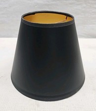 Royal Designs Empire Lamp Shade Black Gold 5x9x7 New 