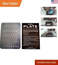 Ultimate Non-Toxic Jewelry Cleaning Plate - 11.5 x 15.4cm, Quick Tarnish Removal