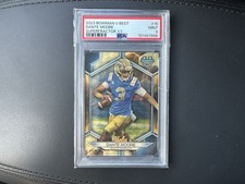 Marketplace image: Topps 2023 Bowman's Best U Dante Moore #15 SuperFractor 1/1 PSA 9 RC UCLA