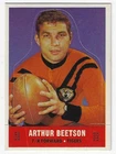 1969 Scanlens Rugby Die Cut (Unpopped) - Arthur BEETSON Tigers