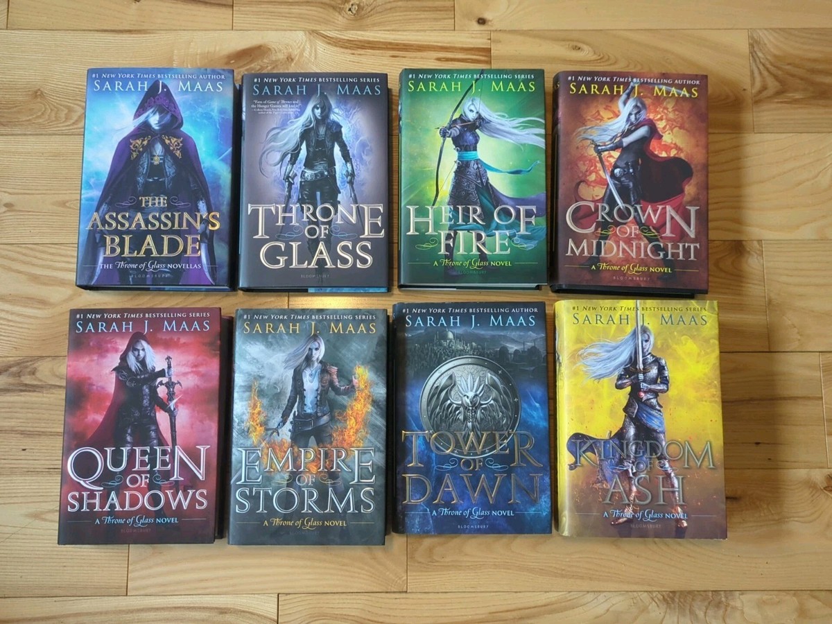 Throne of Glass Box Set by Sarah J. Maas (2018, Hardcover) for