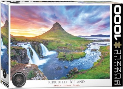 EUROGRAPHICS PUZZLE ISLAND KIRKJUFELL 1000 TEILE NEU OVP
