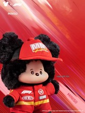 MINISO  Disney  F1 Mickey Mouse Speed Life Vinyl Plush Pendant Doll