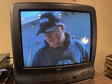 Zenith Model SR2075DT 20 In. CRT TV RCA Inputs Retro Gaming