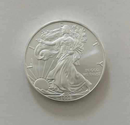 2008 American Silver Eagle Dollar BU