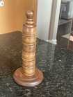 Vintage Mid Century Solid Wood 6 pcs Napkin Ring Holder / Stand. Made In Taiwan — photo 1