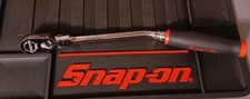 Snap-on Tools Usa New Red 38 Drive Soft Grip Bent Flex Head Ratchet Fhbf80a