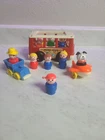 Fisher Price Lot Little People Vintage See Pics 13 Piece Set