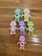 Lot Of 6 9 Care Bears 2002 And 2003