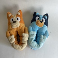 Bluey Bingo Cute Slippers Toddler Kids Size 11-12 Plush Indoor House Shoes
