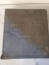 Vintage DU Pont DUCO DULUX Binder Car Colors  1951-1956 Cadillac Plymouth More!