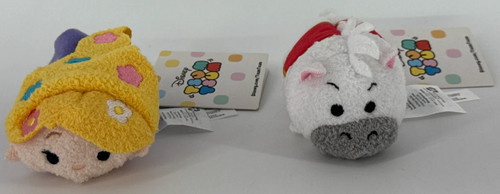 Disney Tsum Plush Rapunzel Maximus Set Tangled Mini 3.5â Tags