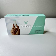 Willow Flextubes All In One In Bra Breast Pump Compatible Willow Wearable 2pk