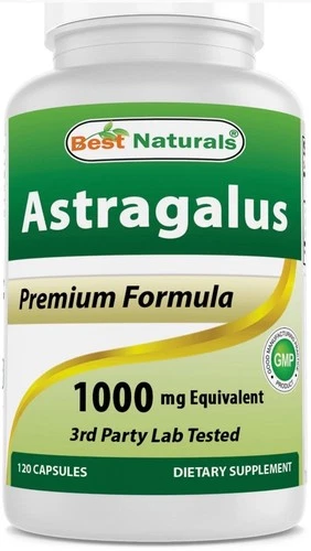 Best Naturals Astragalus 1000 mg 120 Capsules ,astragalus extract V1