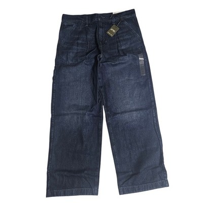 American Eagle Tru Kolors Baggy Jeans Mens 32x32 Dark Wash Indigo EasyFlex Denim