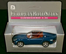 Jaguar XK 180 Concept Car 1:36 Welly European Road Stars Sammelserie in Box