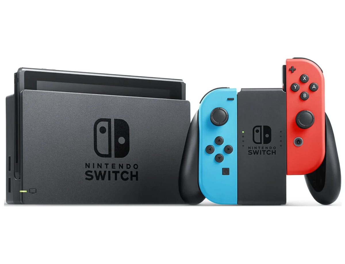 N.Switch/マリオレッド×ブルー＋別売JoyCon＋マイクロSD128GB Nintendo Switch（有機ELモデル） マリオレッド | 任天堂 | HEG