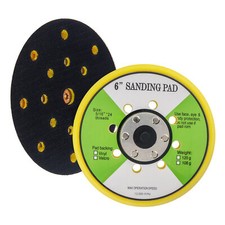 6-Inch 17 Hole Sanding Pad Self-adhesive Sander Backing Polishing Pad