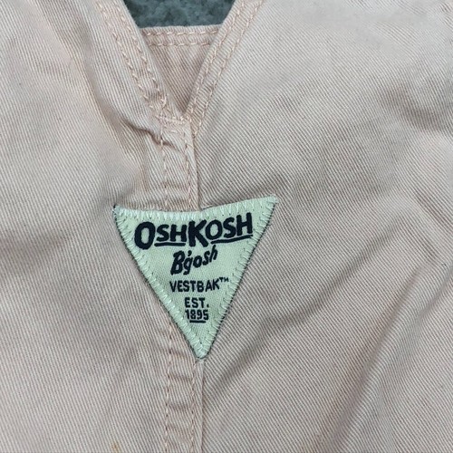 OshKosh Bgosh Overalls Girls 5T Pink Country Western Cottage School Play - Picture 12 of 16
