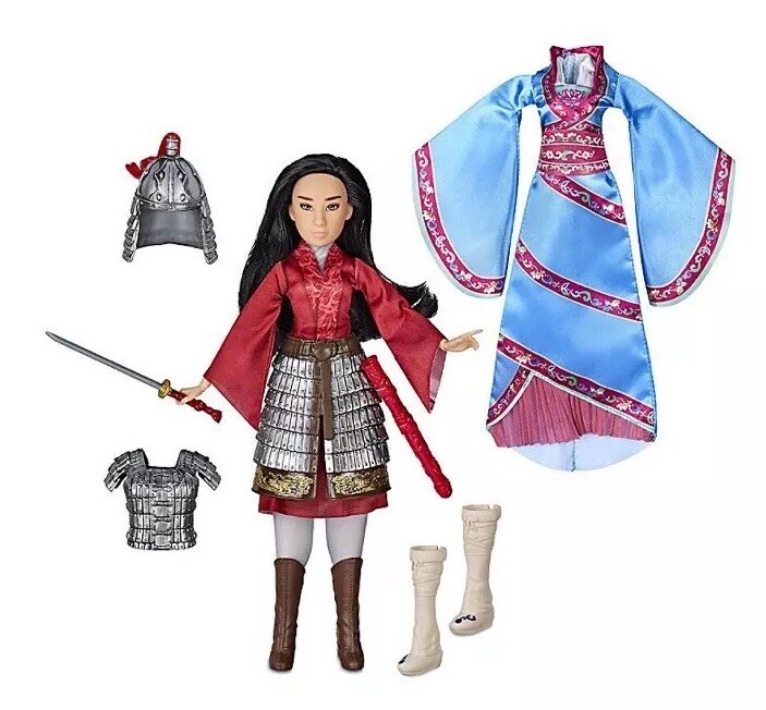 Disney Parks Mulan Two Reflections Set Doll by Hasbro Live Action
