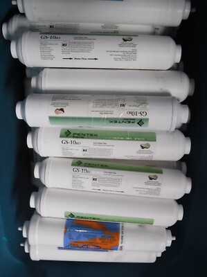 Inline Water Filters  ASSORTED LOT FOR DEALERS  UNINSTALLED COND.  FREE SHIPPING