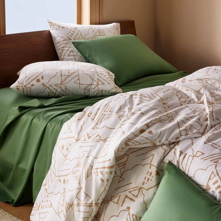King Size Brooklinen Classic Core Sheet Set Basil NEW