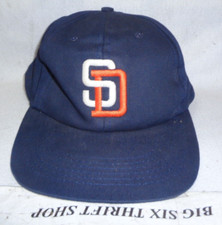 San Diego Padres SD Trust  Savings Bank Classic Vintage Snapback Hat Cap SGA