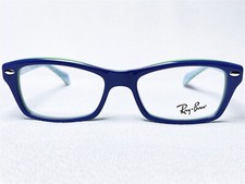 NEW Ray Ban Junior RB1550 3657 Girls Violet/Green/Azure Eyeglasses Frames 46/15
