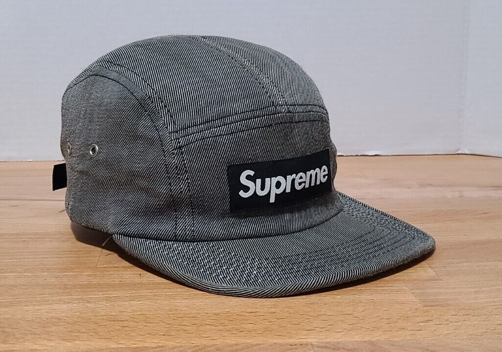 Supreme Jacquard Box Logo Camp Cap 5-Panel Hat Box Logo Supreme Jacquard Box Logo Camp Cap 5-Panel Hat Box Logo