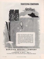 Rollei - Cameras - Original Magazine Ad - 1953