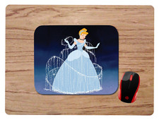 CLASSIC CINDERELLA PRINCESS BALL GOWN CUSTOM MOUSE PAD DESK MAT HOME OFFICE GIFT