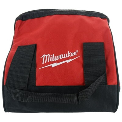 #ad #ad MILWAUKEE 11 X 10 X 11 Small Heavy Duty Contractors Tool Bag Tote Case ** NEW ** $12.99