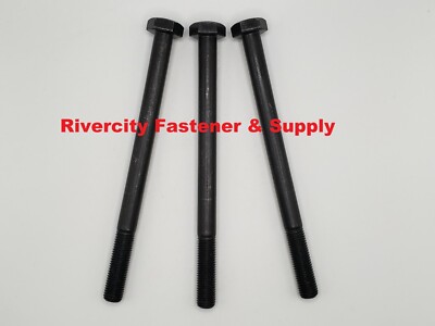 (4) M10-1.25x140mm Bolt / Hex Head Cap Screw 10mm x 140mm Fine  M10x1.25x140