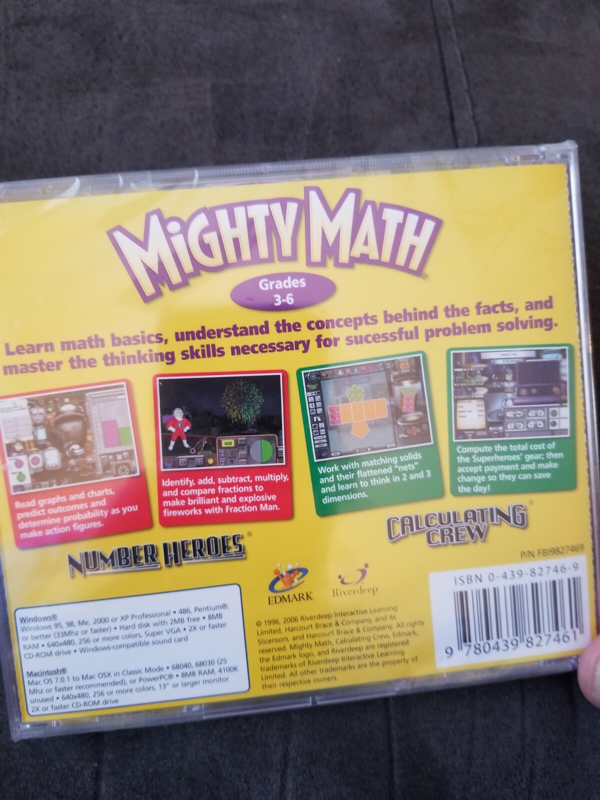 Riverdeep+Mighty+Math+Calculating+Crew+for+PC%2C+Mac for sale online | eBay