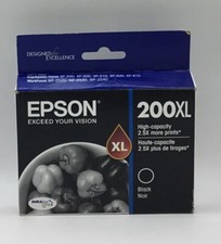 Exp 1/26 Epson 200XL DuraBrite Ultra High-Yield Black Ink Cartridge Exp 1/26