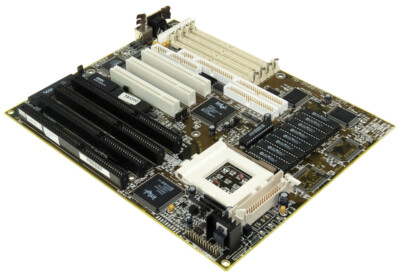 BIOSTAR MB-8500TAC-A VER.2 SOCKET 7 4x SIMM 4x ISA 3x PCI MOTHERBOARD