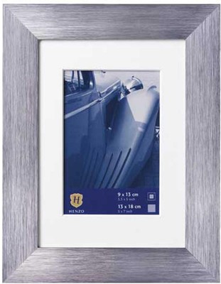 LUZERN Aluminium-Bilderrahmen 13x18 stahl