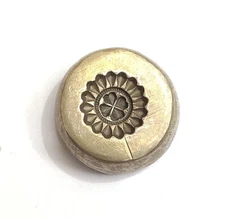 Vintage Bronze Jewelry Die Mold/Mould India Hand Engraved For Jewellery Making