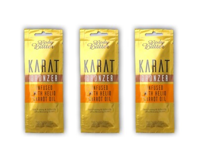 Body Butter/Karat Bronzer Ultra Bronzing Butter 3x15ml/Solariumkosmetik