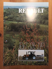 Prospekt Renault M & P Broschüre  Traktor Schlepper D
