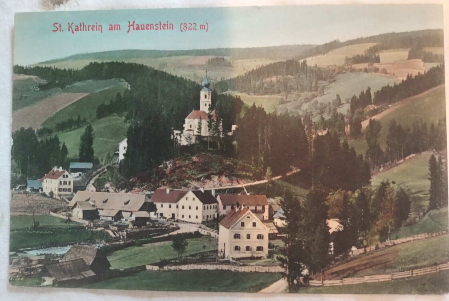 AK St. Kathrein am Hauenstein Steiermark, antike Ansicht um 1900 (A9636)