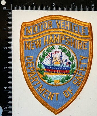 NH New Hampshire Motor Vehicle Department of Safety Patch