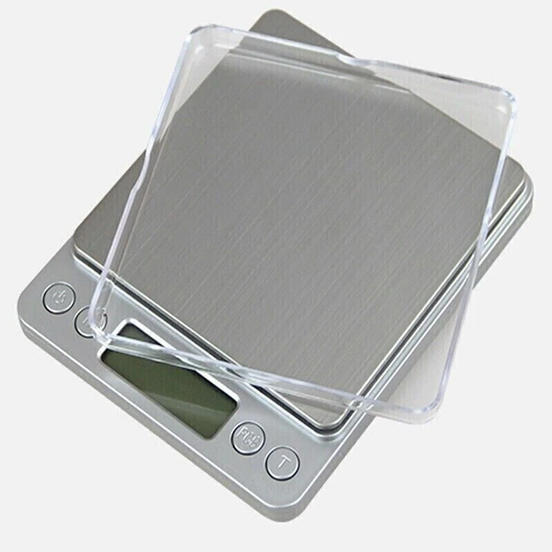 Digital Kitchen Scales Electronic LCD Food Weight Postal Pocket Scale 0.01g 500g - Image 2 of 4