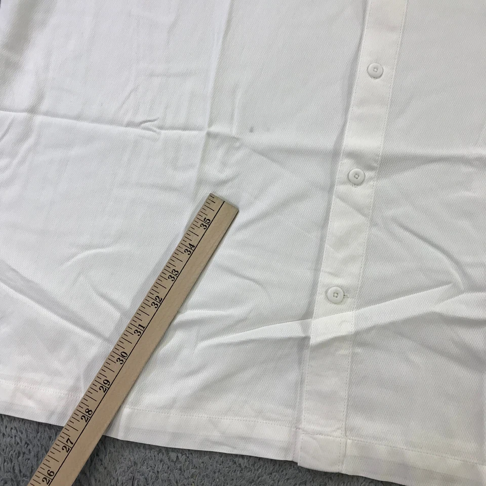 Nat Nast 衬衫男式 2XL XXL 纽扣哈瓦那布学院风牛津口袋 ASHF — 第 3/4 张图片